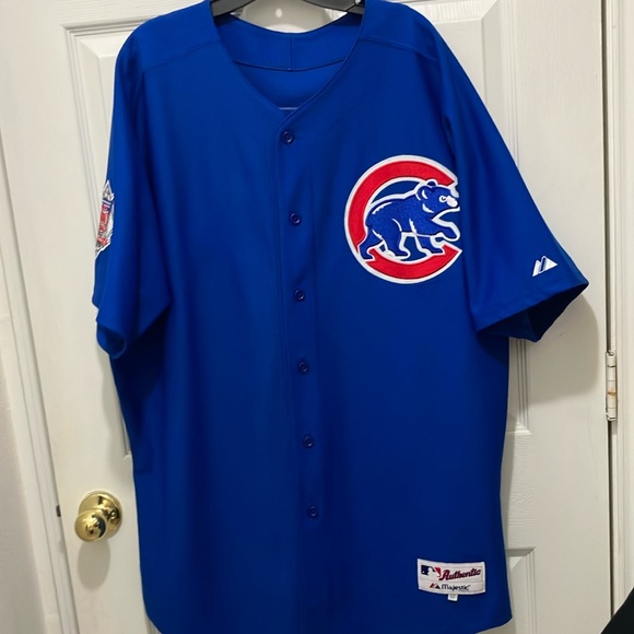 Chicago Cubs MLB NL Derrek Lee Authentic 2005 Baseball Jersey by Majestic EUC - Picture 1 of 11